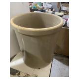 Stoneware crock 15 inches around by 16 inches
