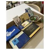 Vintage playing cards and dice