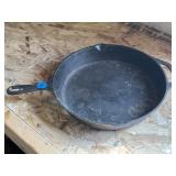 13' Lodge cast-iron skillet with helper handle