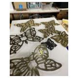 Collection of butterfly trivets