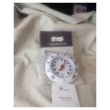 Brand New In The Box Thermometer Comes Mounting