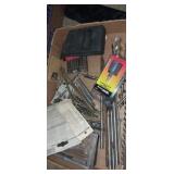 Drill bits , bit set,  and sanding bit