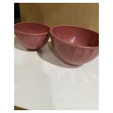 Boonton Melmac melamine mixing bowls