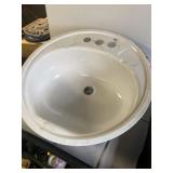 Farmhouse, metal sink