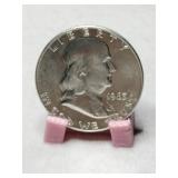 1963 Franklin half dollar