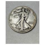 1936  walking liberty half dollar