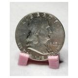 1963 Franklin half dollars