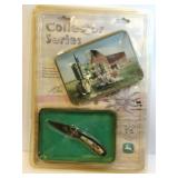John Deere collector series knife in tin