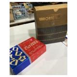 All metal cake and sandwich cutters, and