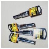 NEW 4pc.Dewalt sockets 1/2drv.7/16 socket