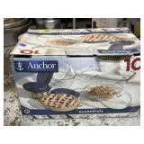 Anchor Hocking Essentials 10-Piece Glass Bakeware