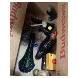 Avon figural decanters birds, anvil and more