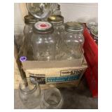 Large lot of Mason Star Jars