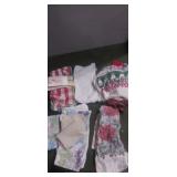 Dish rags , and hand towels