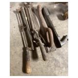 Vintage wood rasp and hand Sanders