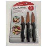 3 pack Copper paring knives