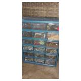 18 compartment bolt organizer with contents