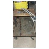 Anderson rolling shop stool