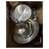 Sautï¿½ pans, teakettle, and more