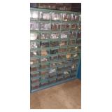 60 compartment bolt organizer with contents
