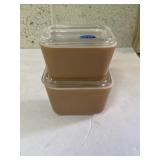 Pyrex model 501-B refrigerator dishes