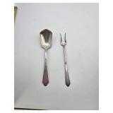 Lunt Sterling Sugar Spoon , Baked Potato Fork 40