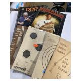 Gun literature and NRA targets