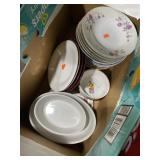 Various China and other dishes