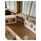 Collection of three Snow village displays