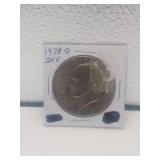 Eisenhower Dollar 1978 D