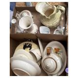 Vintage porcelain, some hand painted, a few have