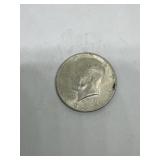 1969-D silver JFK half