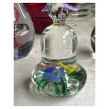 Joe St. Clair Art glass paperweight