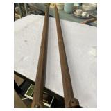 Two Sharon octagon, black powder, barrels 53 ï¿½