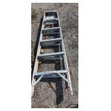 Aluminum ladder rough shape