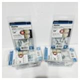 4 PACKS New Sealed 1/4' wall hangers 120