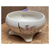 McCoy Pottery footed planter bowl from the 1961