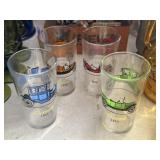 Hazel Atlas 'Classic Cars' highball tumbler