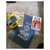 National Geographic, Atlas of the world, golden