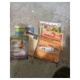 Vintage literature, including water, skiing