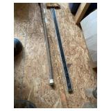 NAPA belt, sizer, wooden cane, Defouw Chevrolet