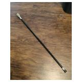 Handmade wooden carved round handle cane 37 '