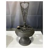 Quadruple silver-plated cruet set holder