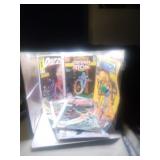 A Group Of 8 Old Comic Books.Captain