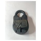 Modern tombstone Arizona territory padlock with