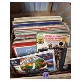 Mix of Christmas vinyl records, Willie 8 track