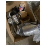 Cuisinart, juicer, mugs, and other houses