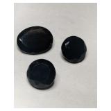 Smokey cultured stones mixed sizes