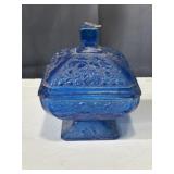 Jeannette Glass acorn and oak leaf pattern candy