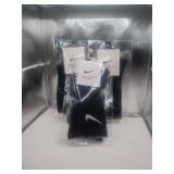 3 Pair Of Nike Black Socks